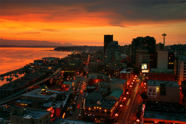 seattle sunset